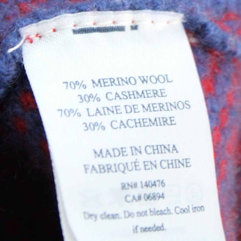 Faherty Gray Purple Striped Boulder Upstream Ponc… - image 4